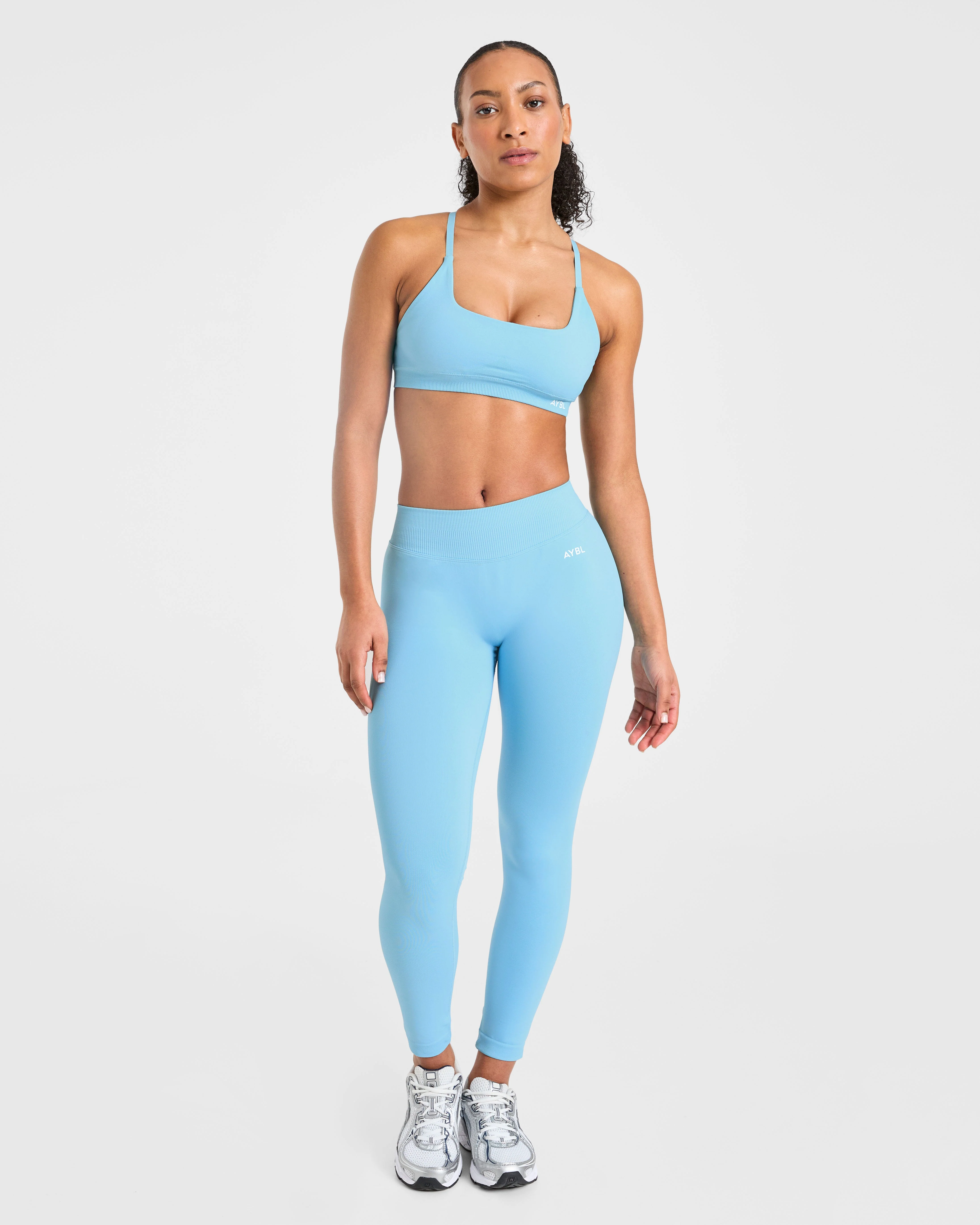 Enhance Seamless Leggings - Powder Bleu - Image 4