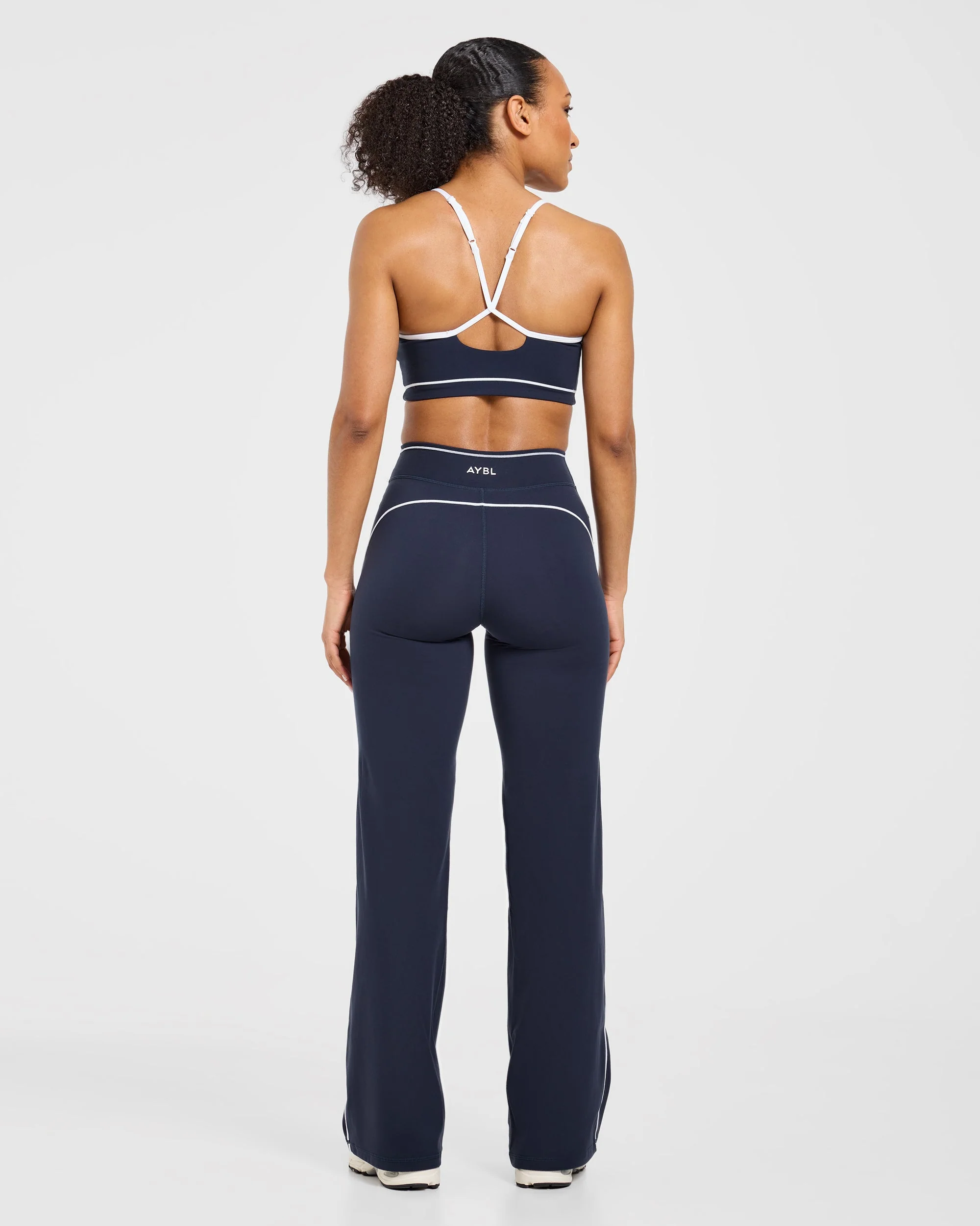Form Flared Leggings - Muted Navy - Image 4