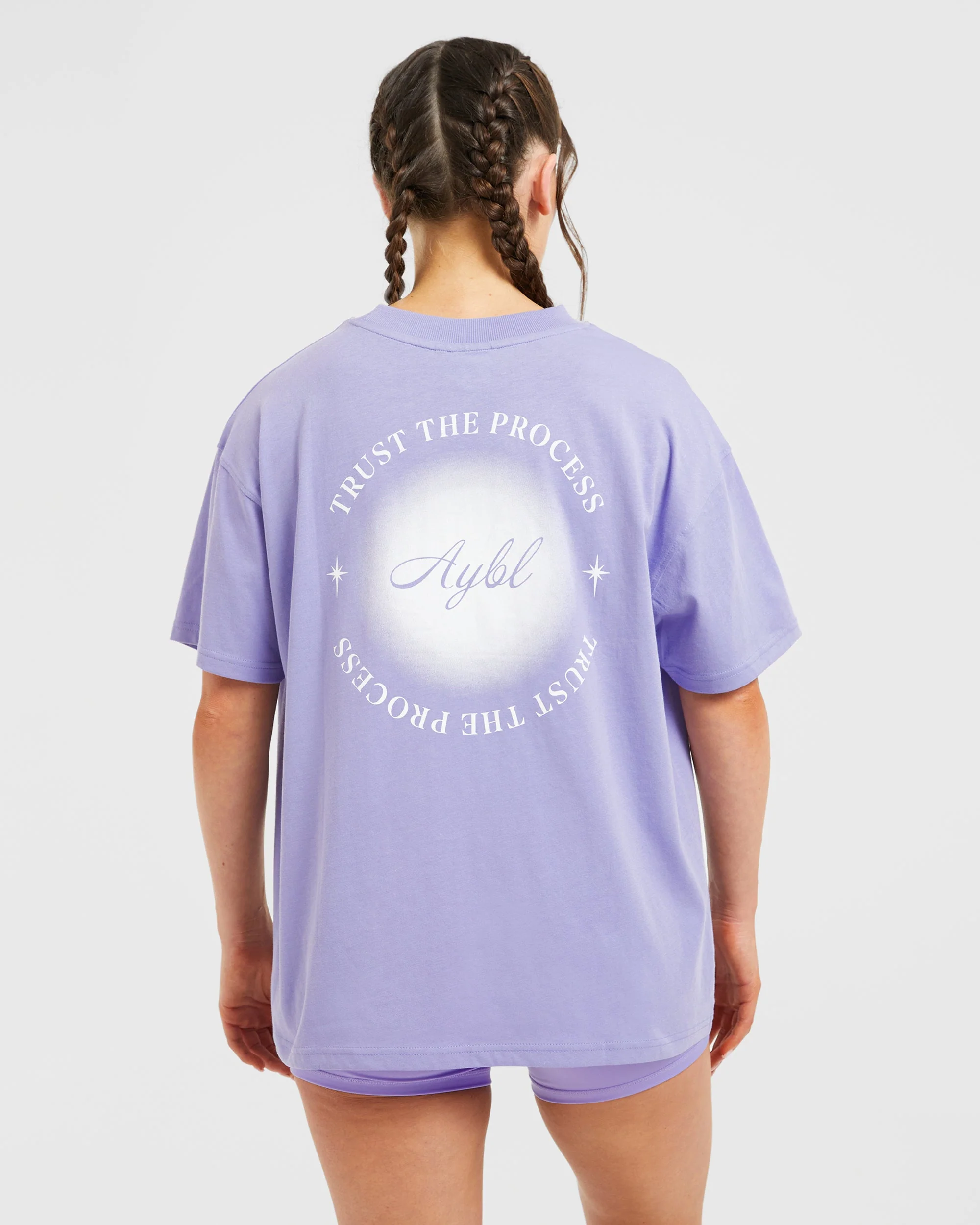 Manifest Oversized T Shirt - Violet