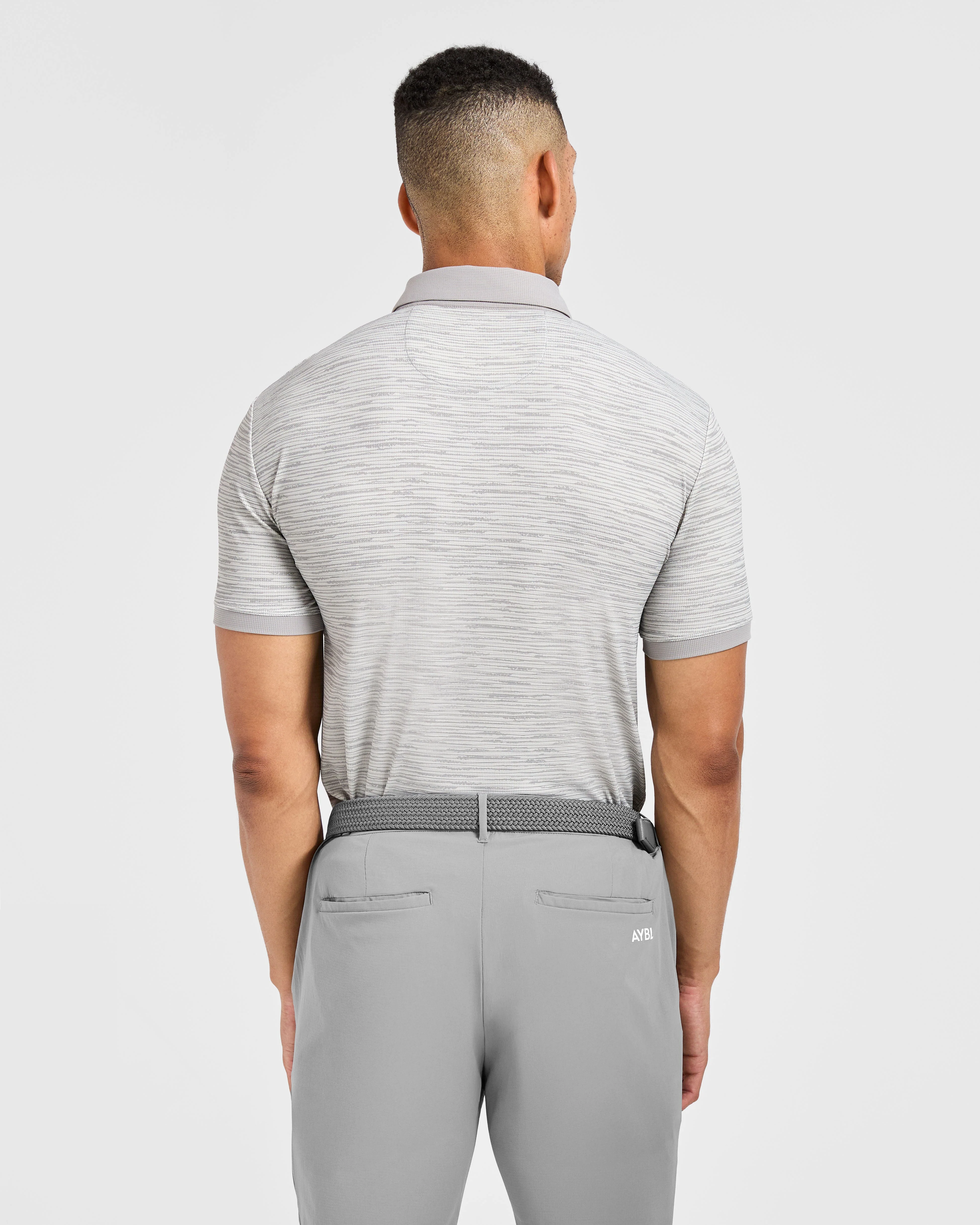 Precision Stripe Polo - Gris - Image 2
