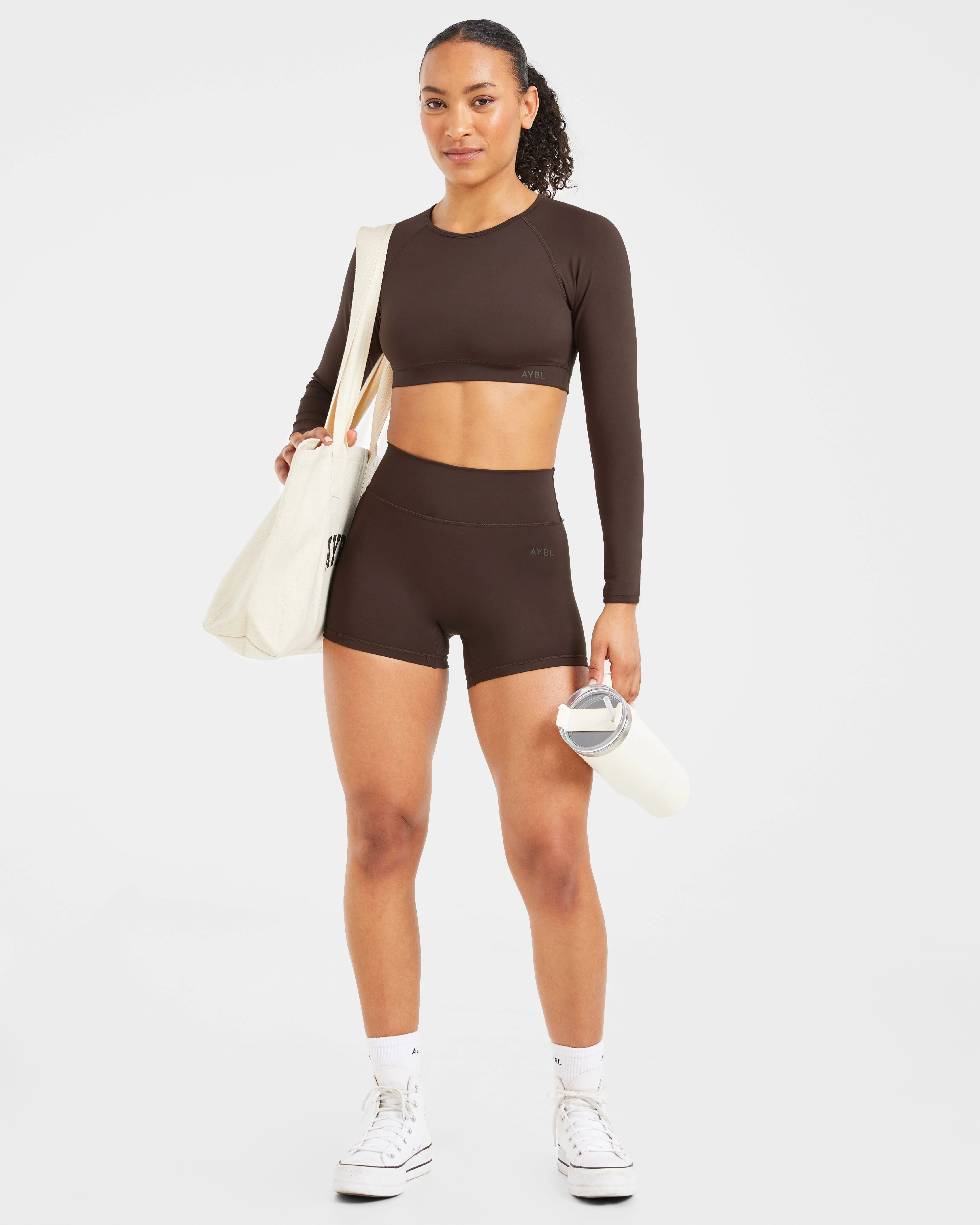 Staple Shorts - Coffee Brun - Image 7